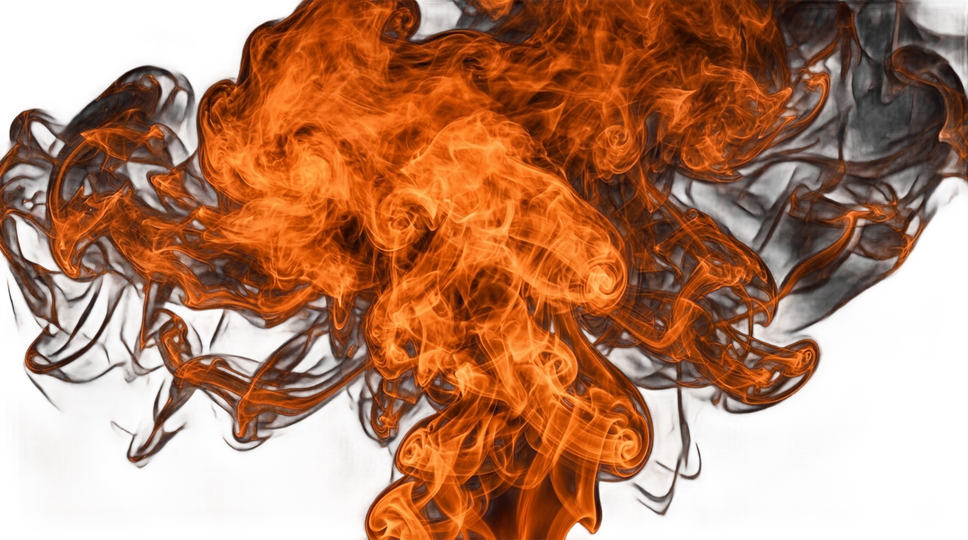 orange smoke bomb png PNG transparent background