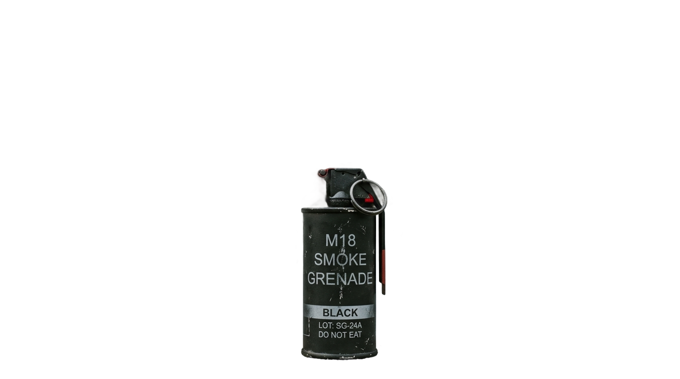black smoke bomb png PNG transparent background