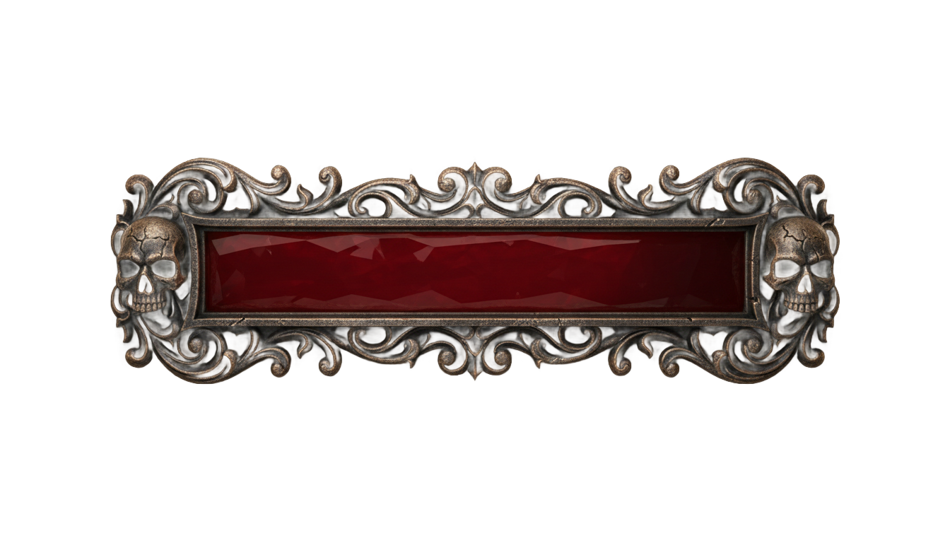 bloodborne boss health bar png PNG transparent background