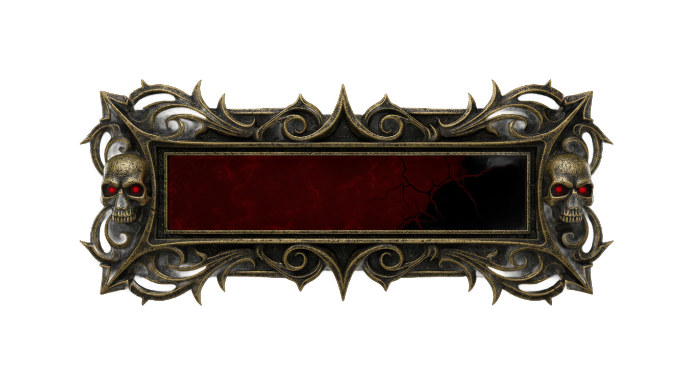 bloodborne boss health bar png PNG transparent background