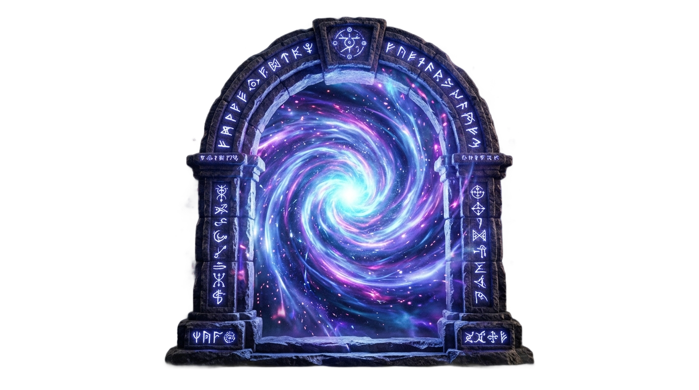 portal door png PNG transparent background