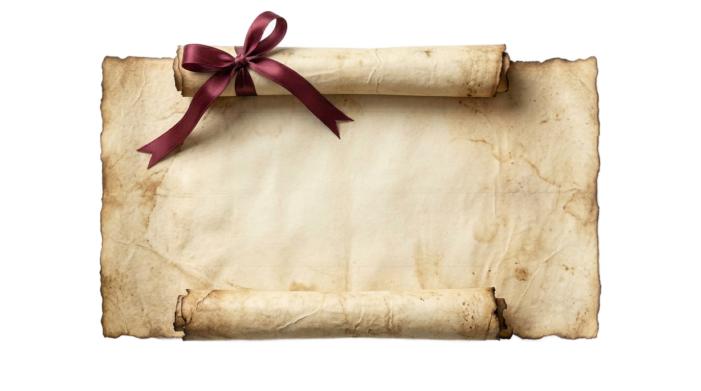 scroll invitation card png PNG transparent background