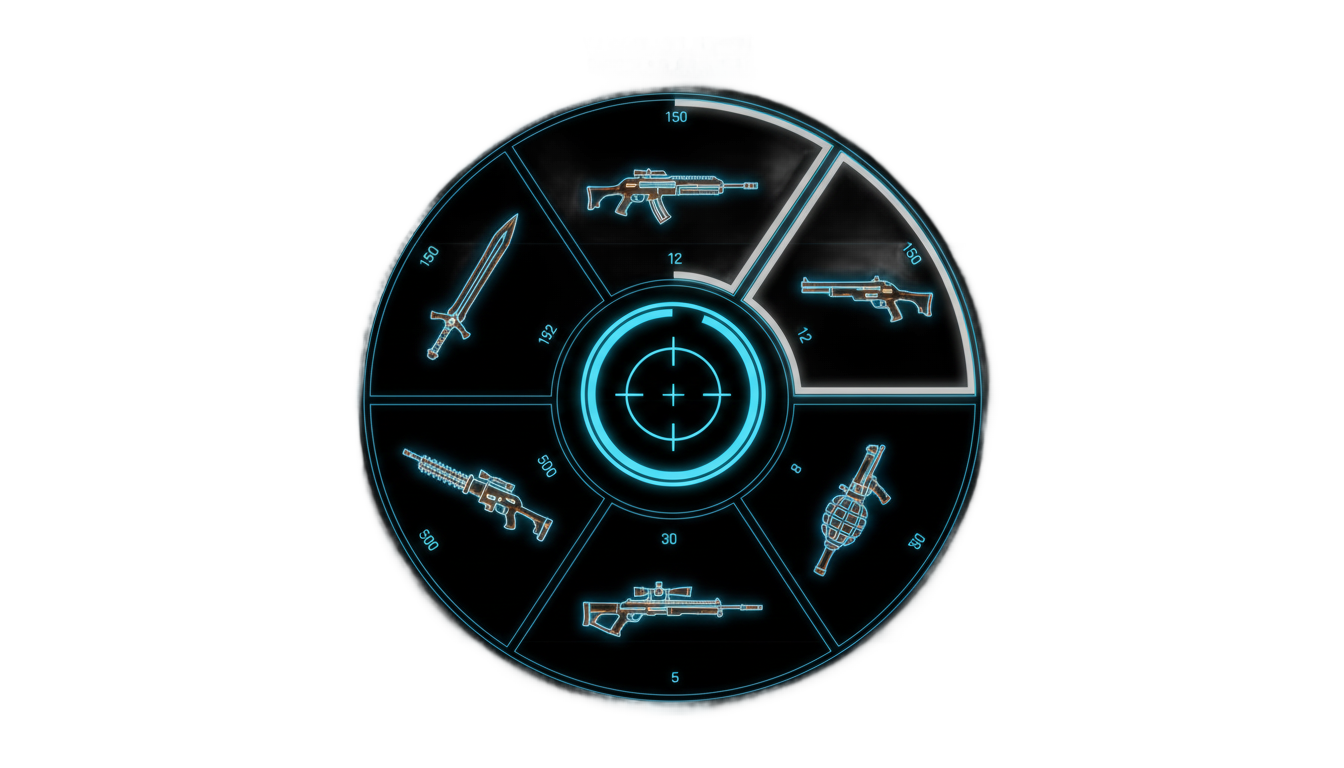 gta weapon wheel png PNG transparent background