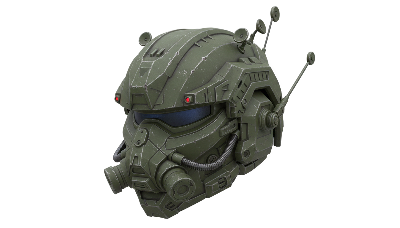 helldivers helmet png PNG transparent background
