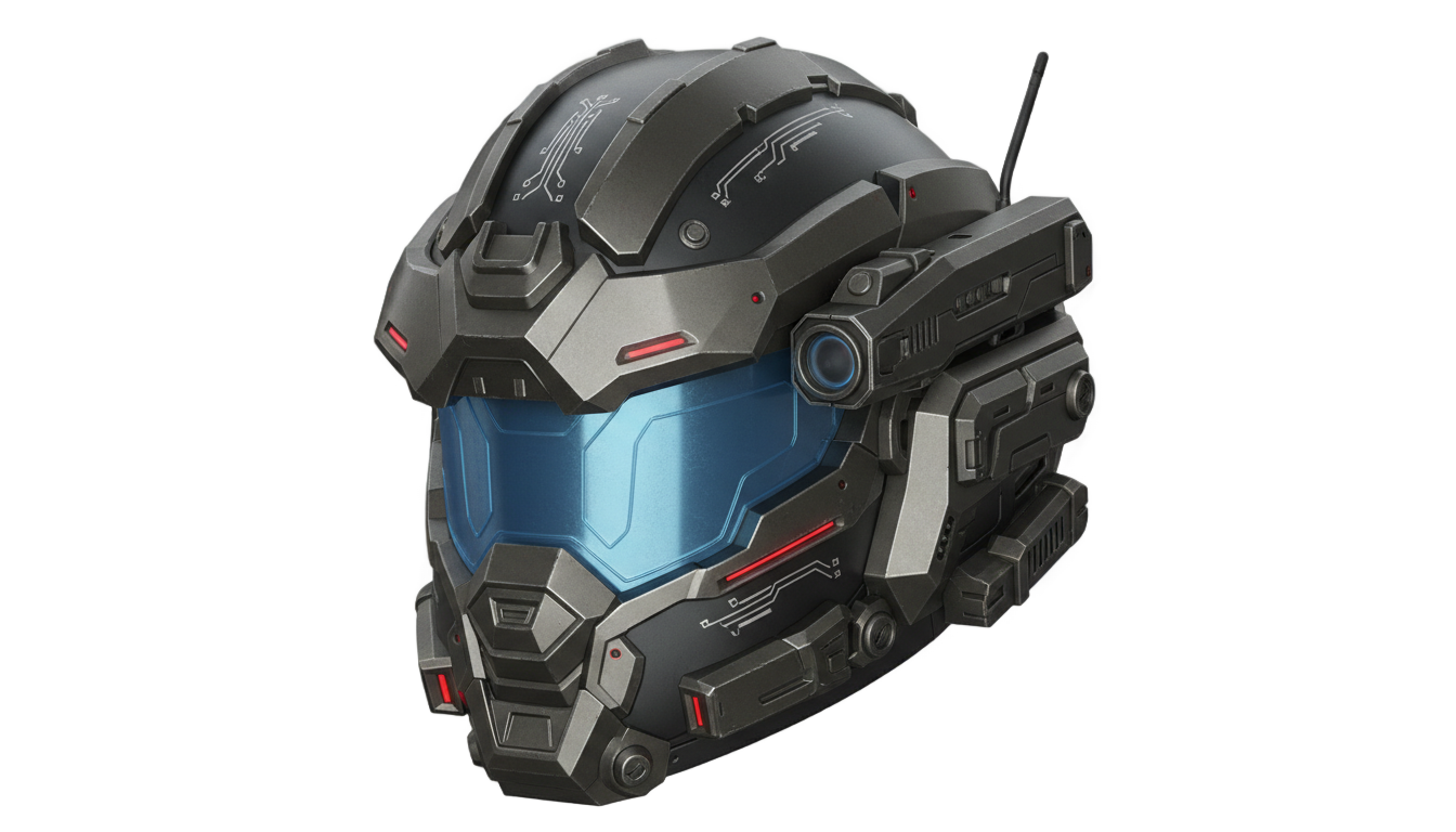 helldiver helmet png PNG transparent background
