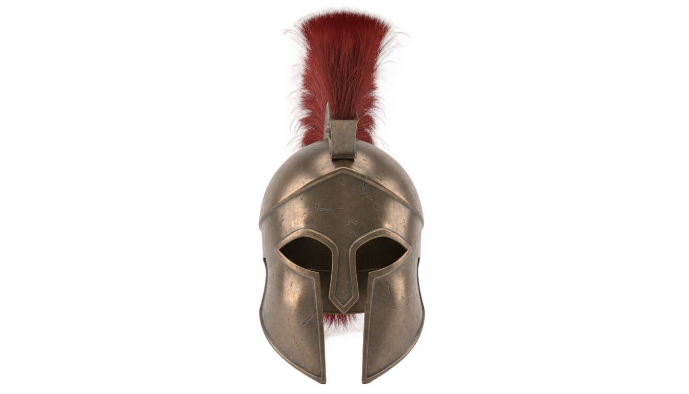 spartan helmet png PNG transparent background