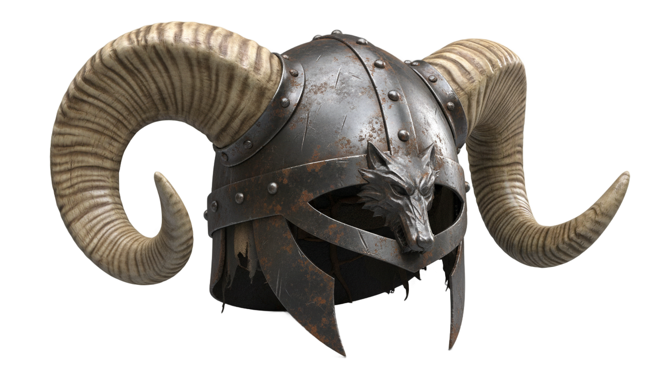 ram horn helmet decal png PNG transparent background