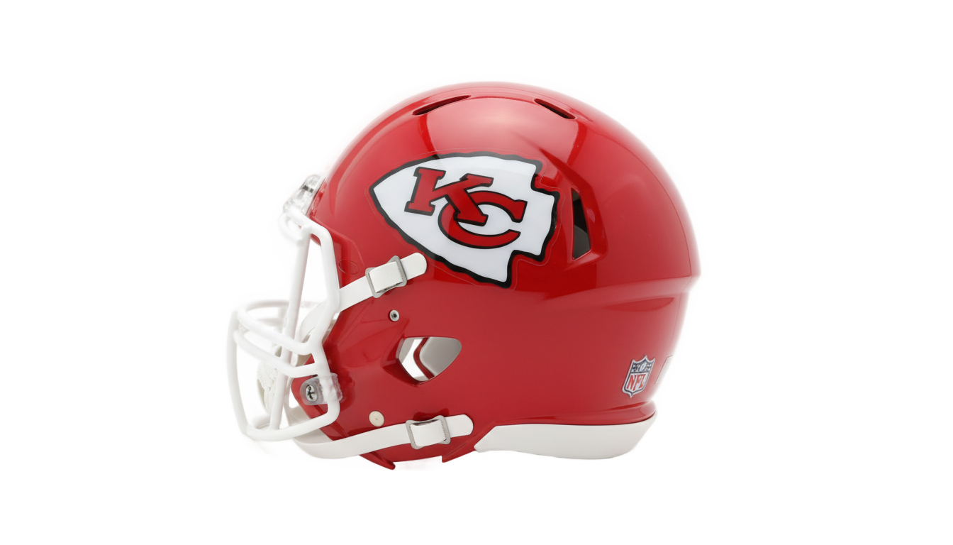 kansas city chiefs helmet png PNG transparent background