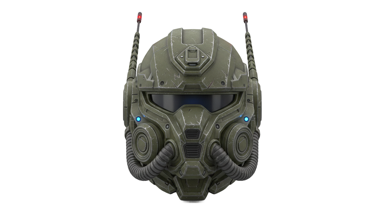 helldivers helmet png PNG transparent background
