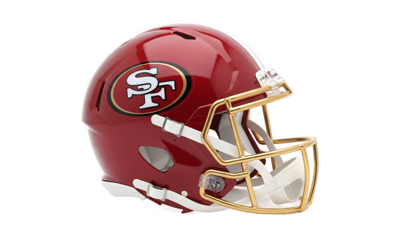 49ers helmet png PNG transparent background