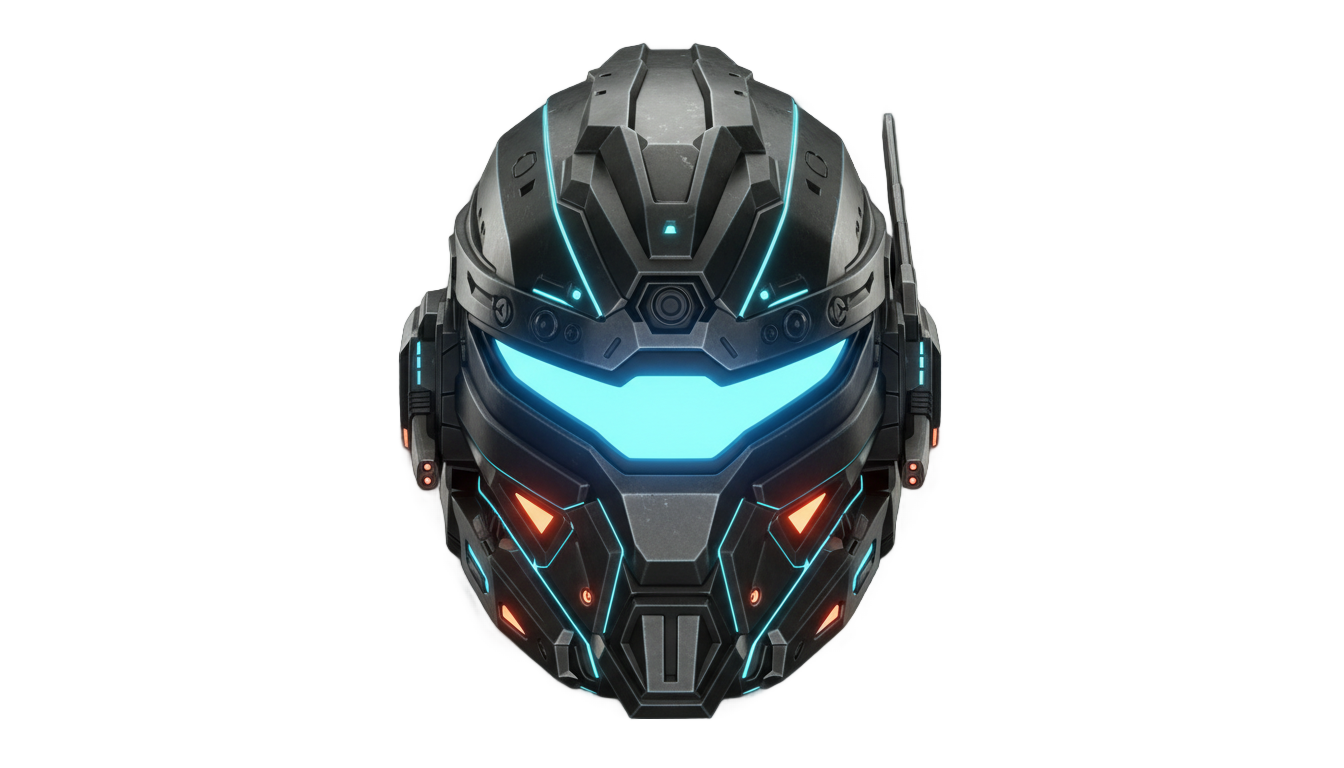 arc raiders helmet png PNG transparent background