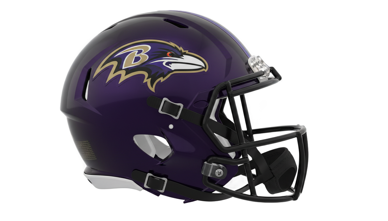 ravens helmet png PNG transparent background