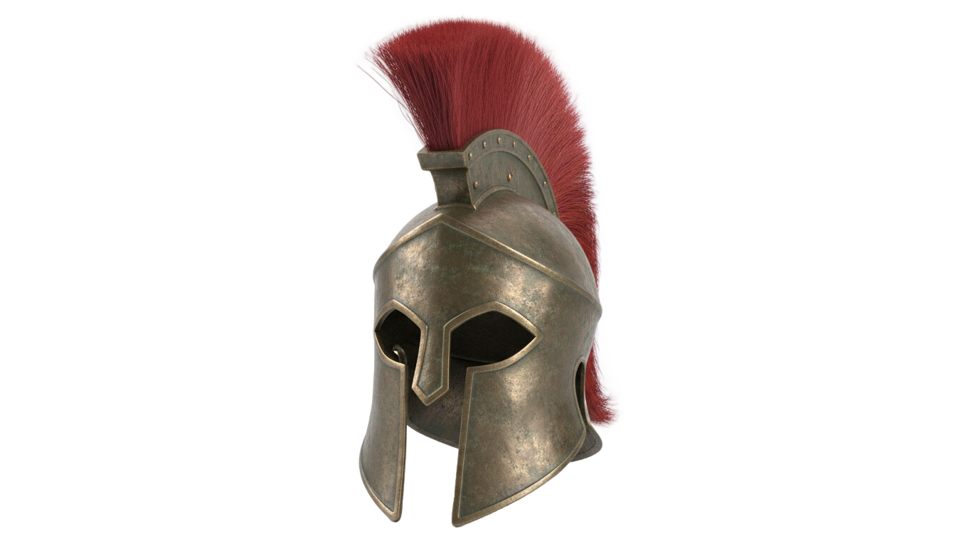 spartan helmet png PNG transparent background