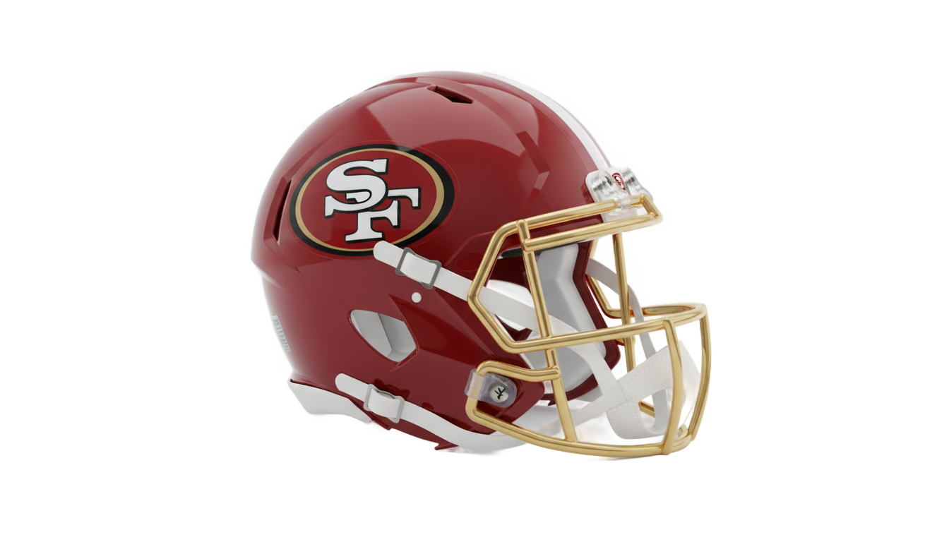 49ers helmet png PNG transparent background