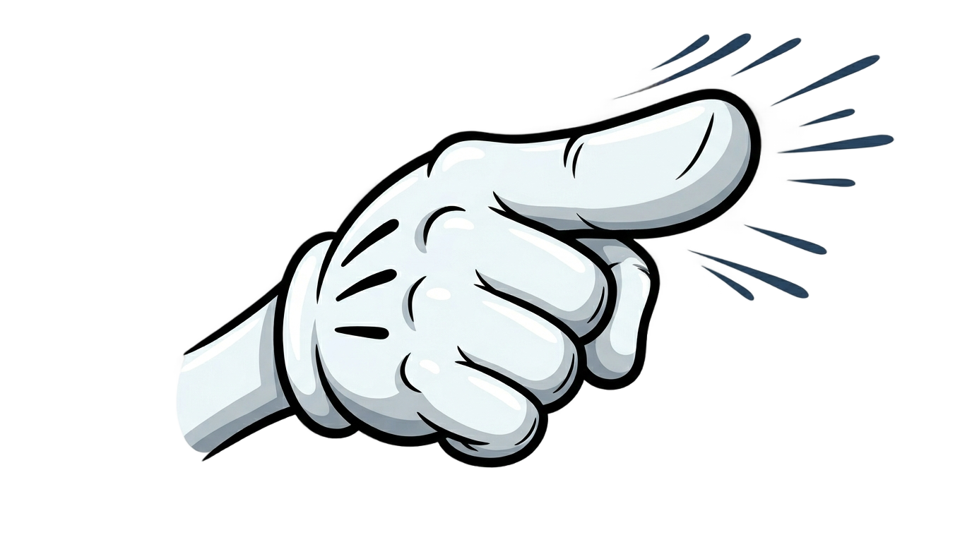 pointing hand meme png PNG transparent background