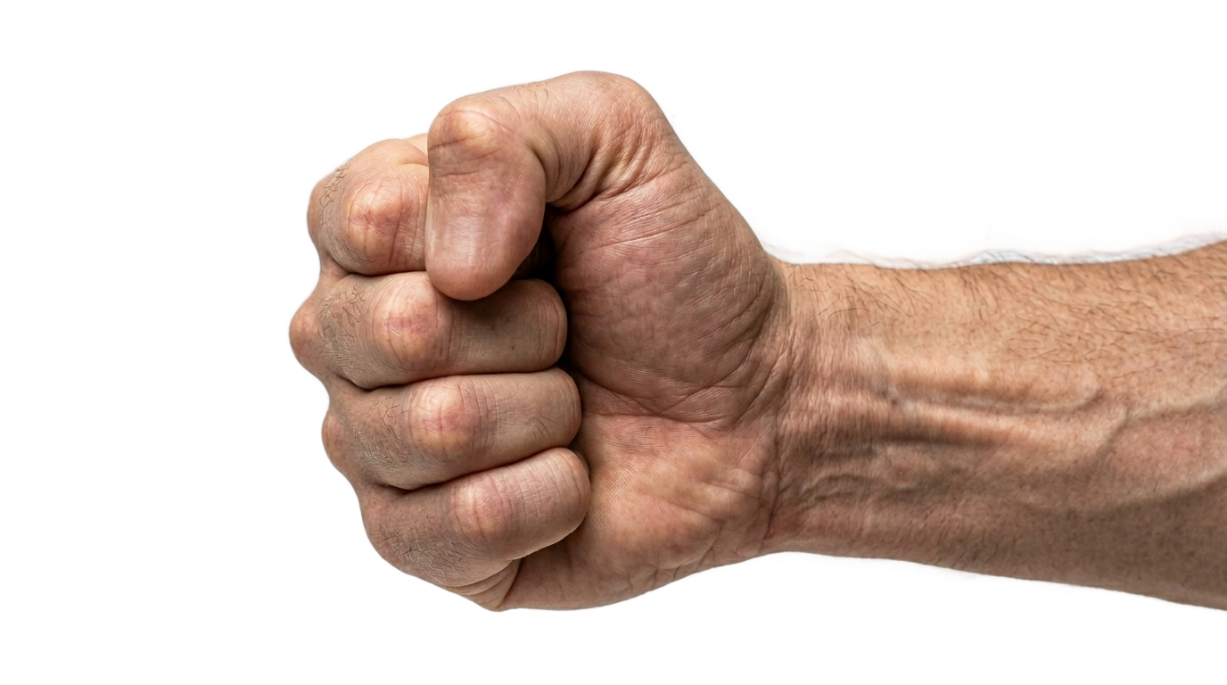 real fist png PNG transparent background