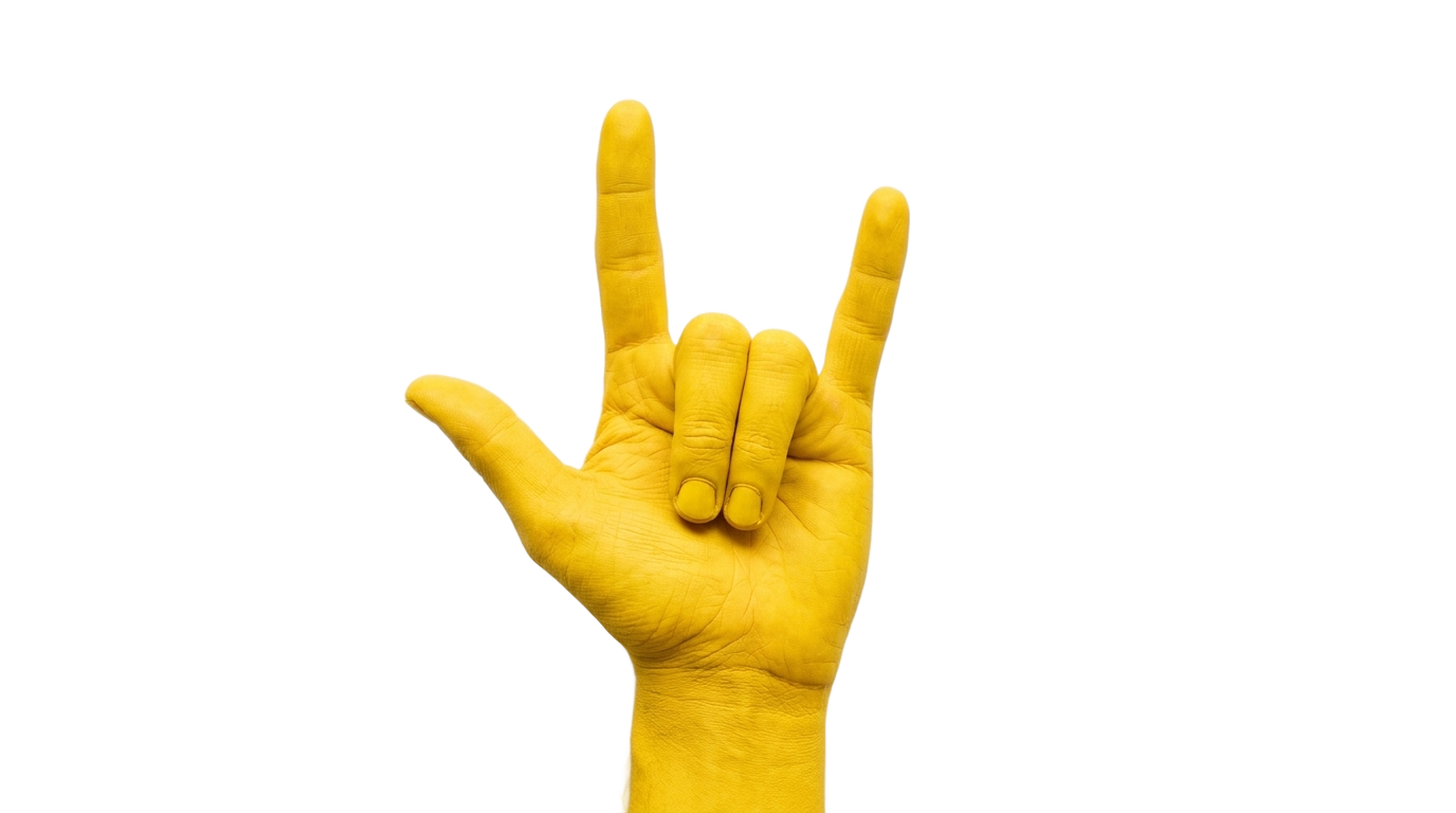 rock hand emoji png PNG transparent background