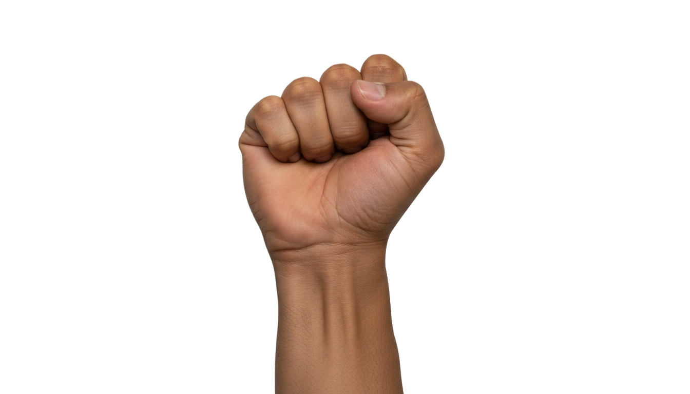 justice fist png PNG transparent background