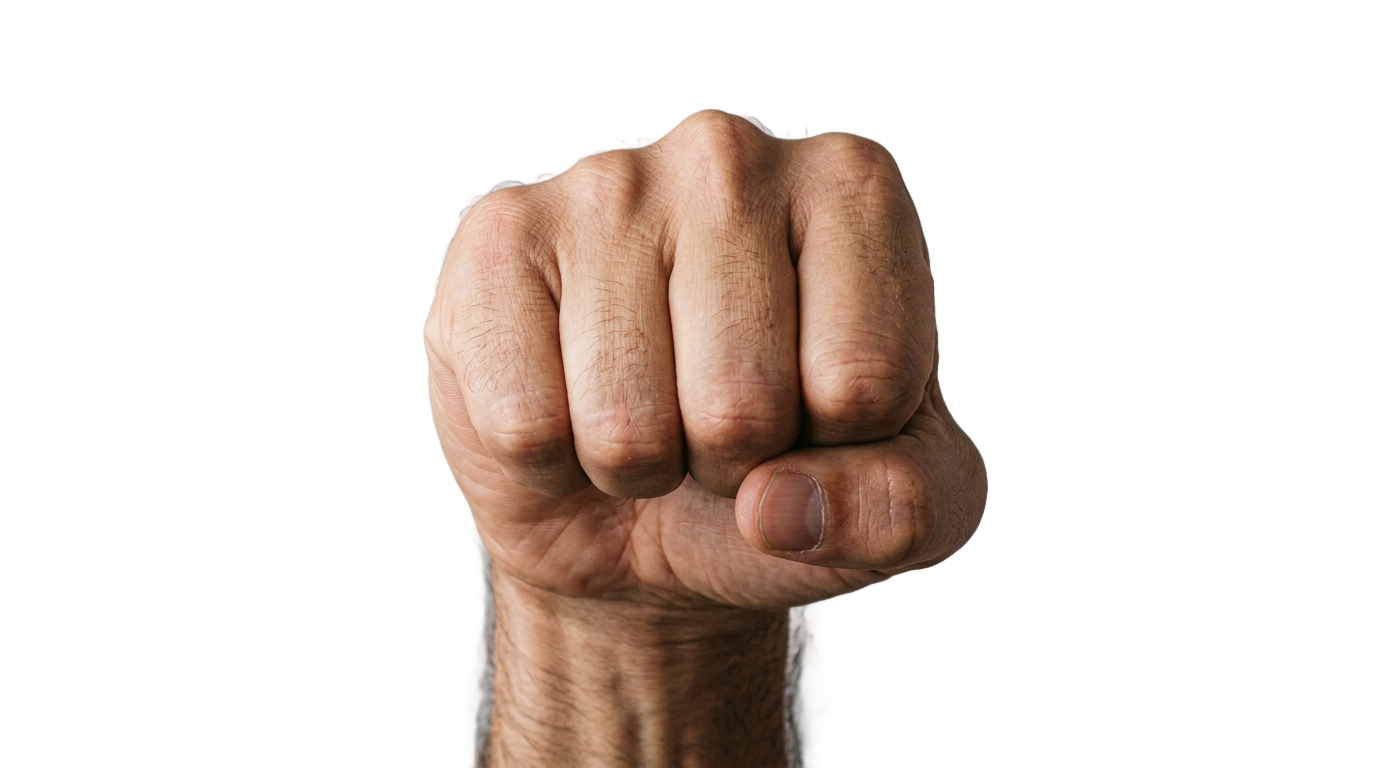 oncoming fist emoji png PNG transparent background