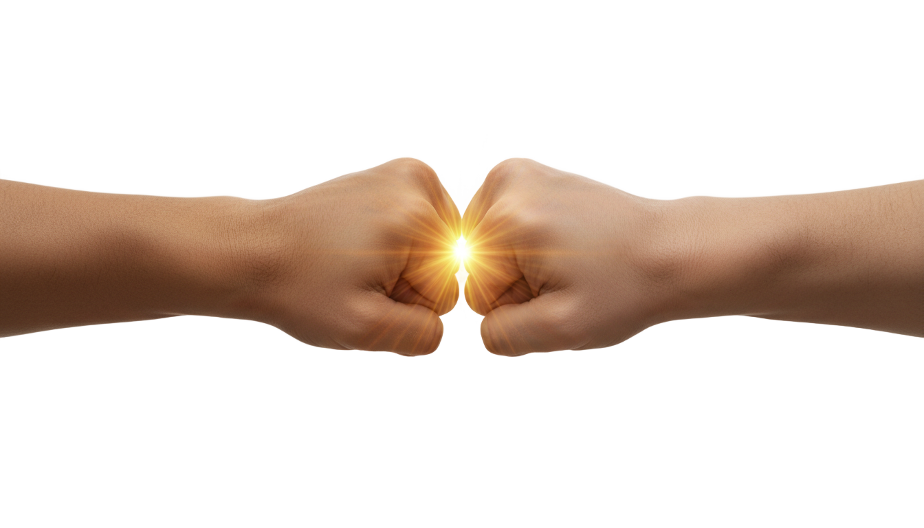edp fist bump png PNG transparent background