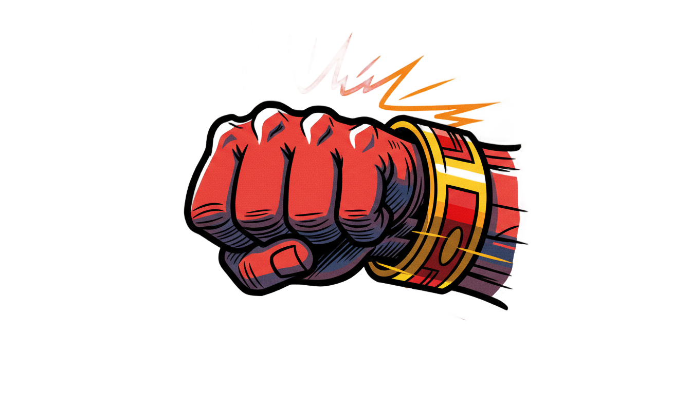 cartoon fist png PNG transparent background