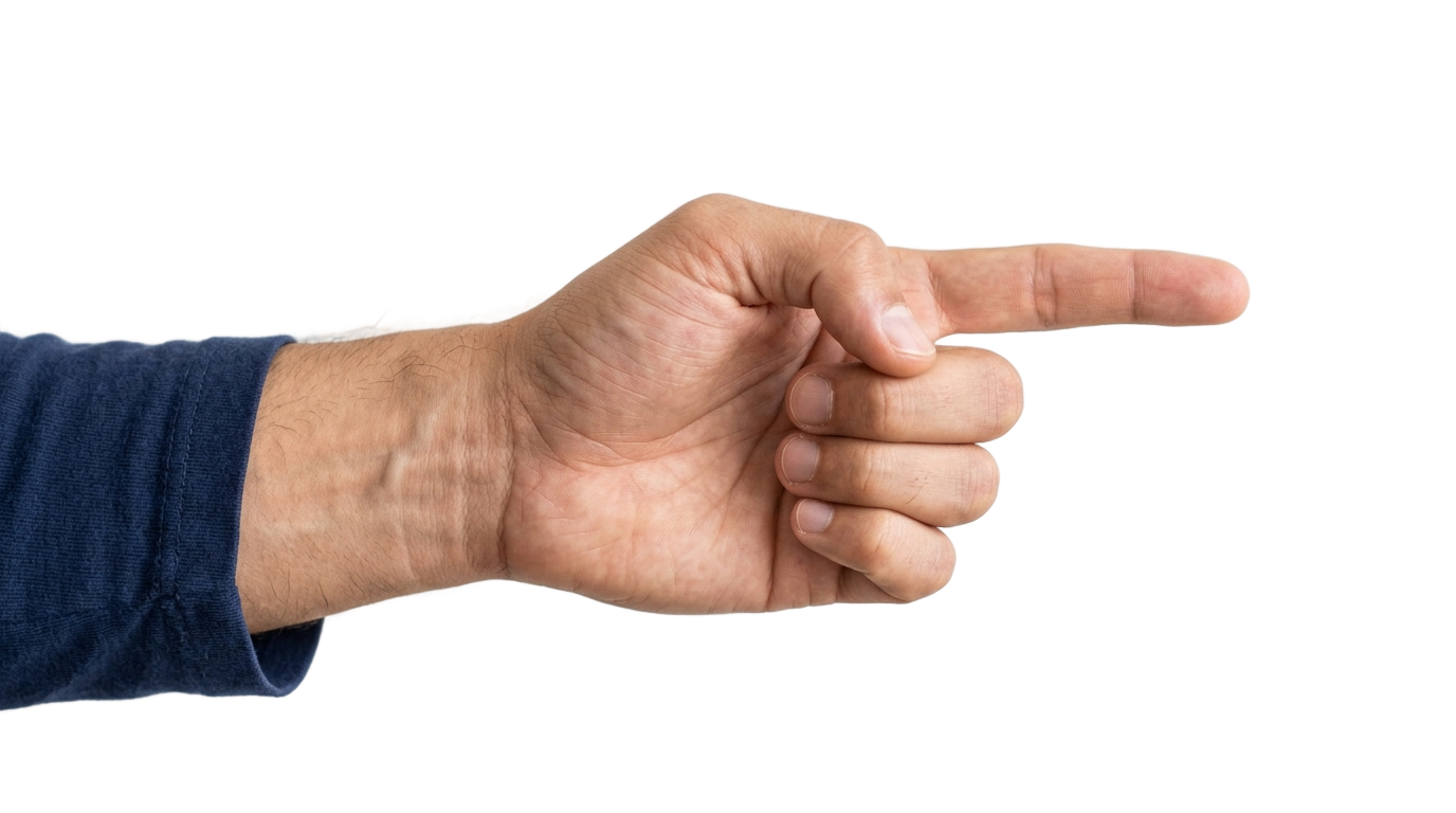 pointing hand icon png PNG transparent background