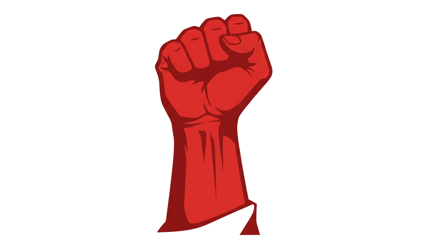 communist fist png PNG transparent background