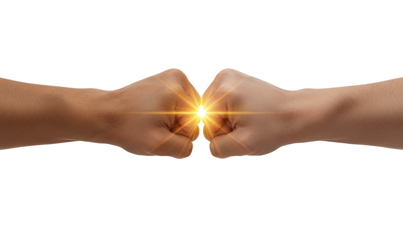 edp fist bump png PNG transparent background