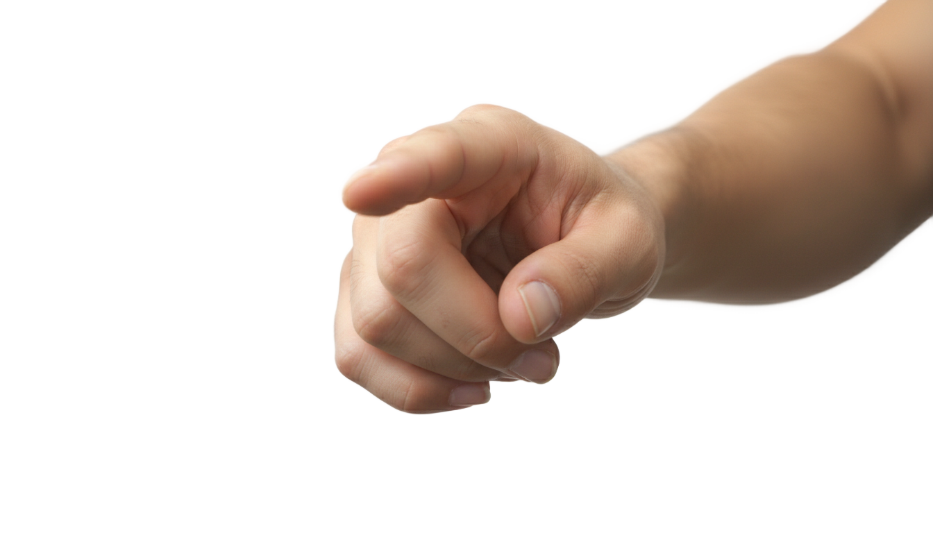 hand pointing at screen png PNG transparent background