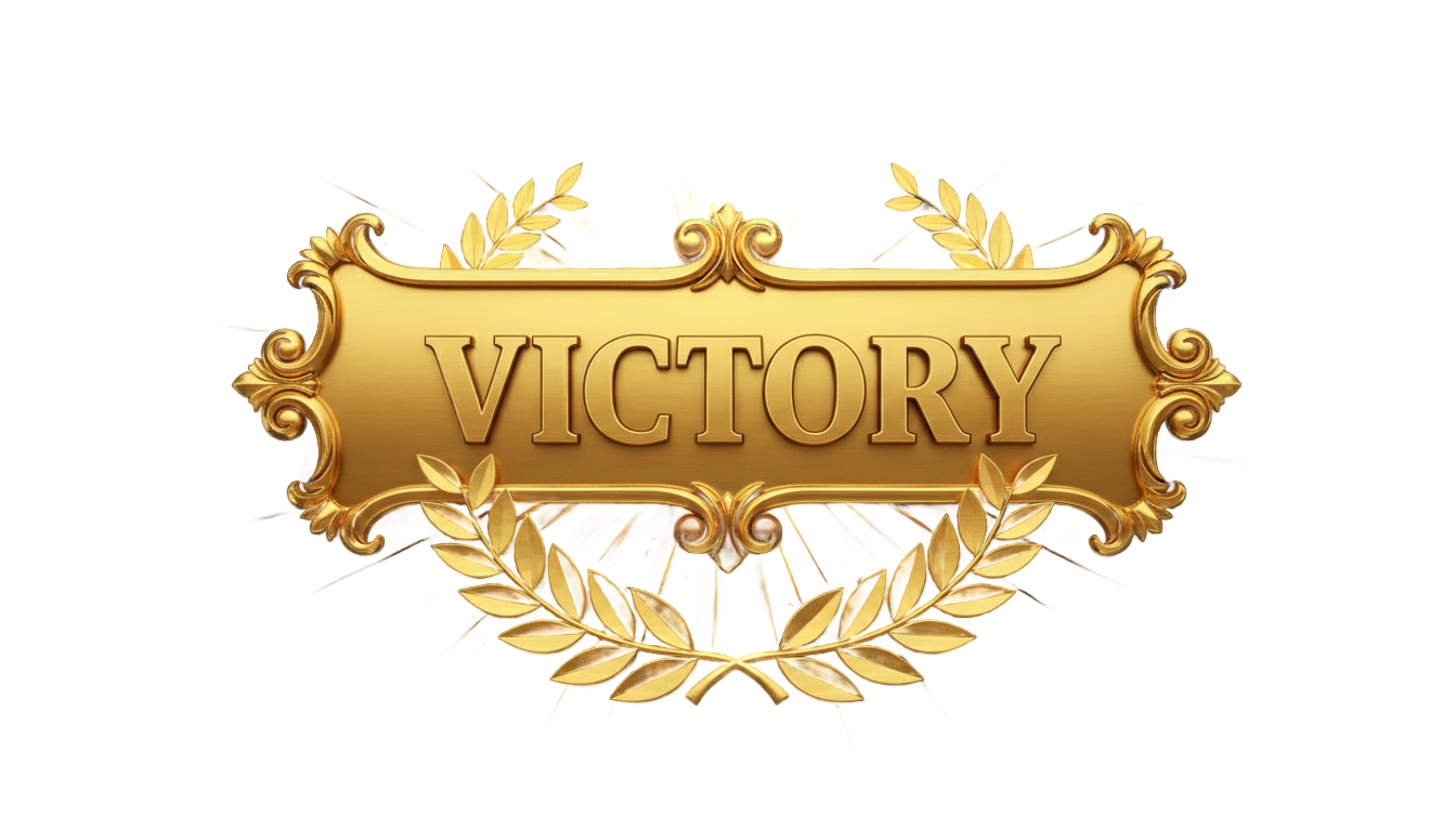 victory royale sign png PNG transparent background