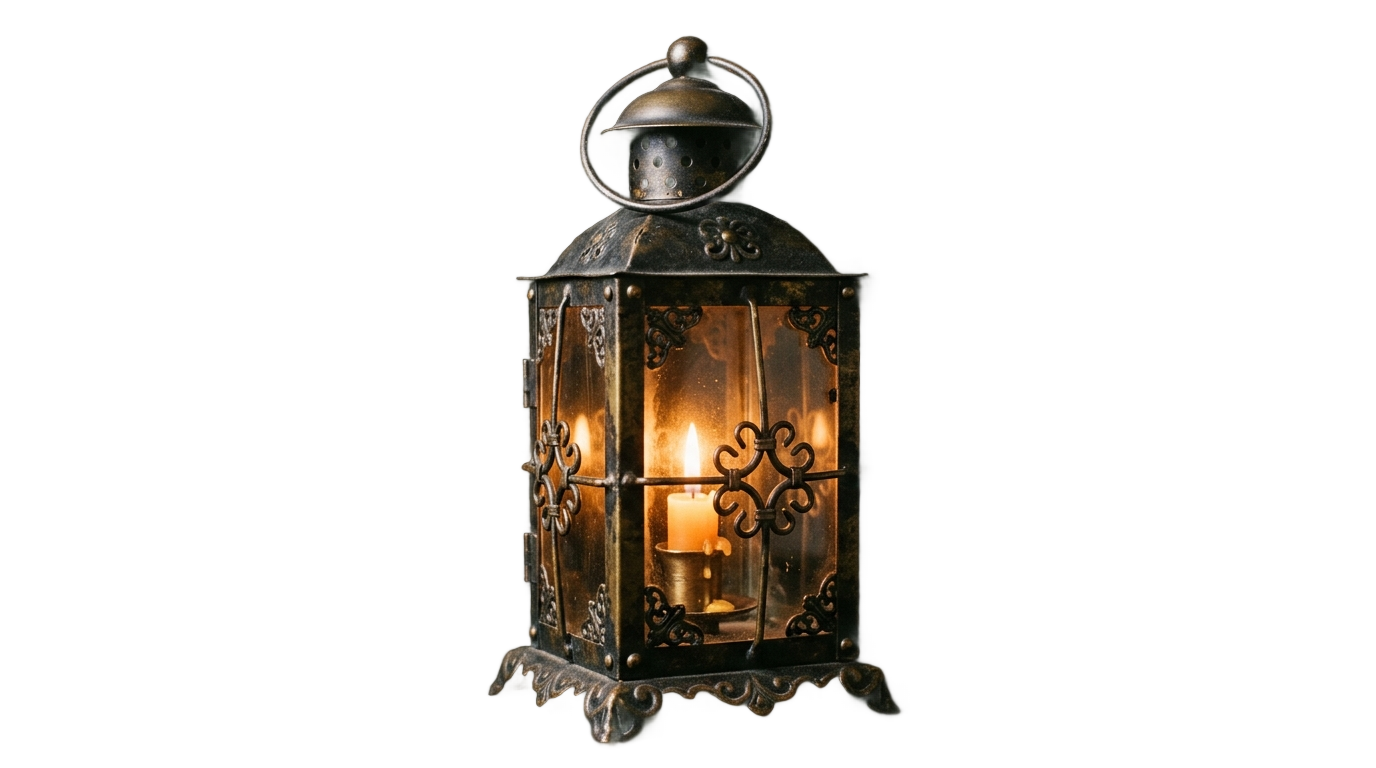 candle lantern png PNG transparent background