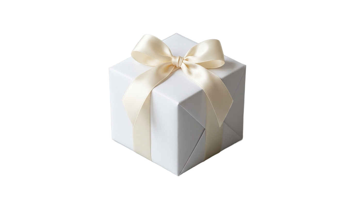 white gift box icon png PNG transparent background