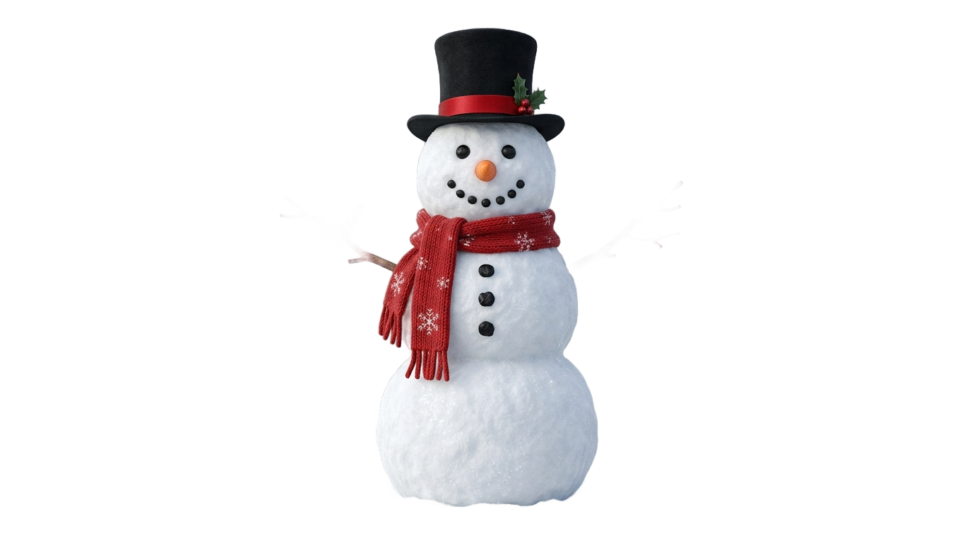 cute snowman clipart png PNG transparent background
