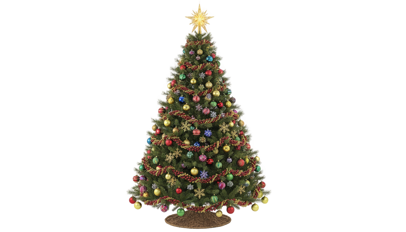christmas tree icon png PNG transparent background