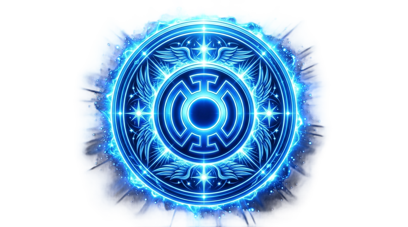 blue lantern logo png PNG transparent background
