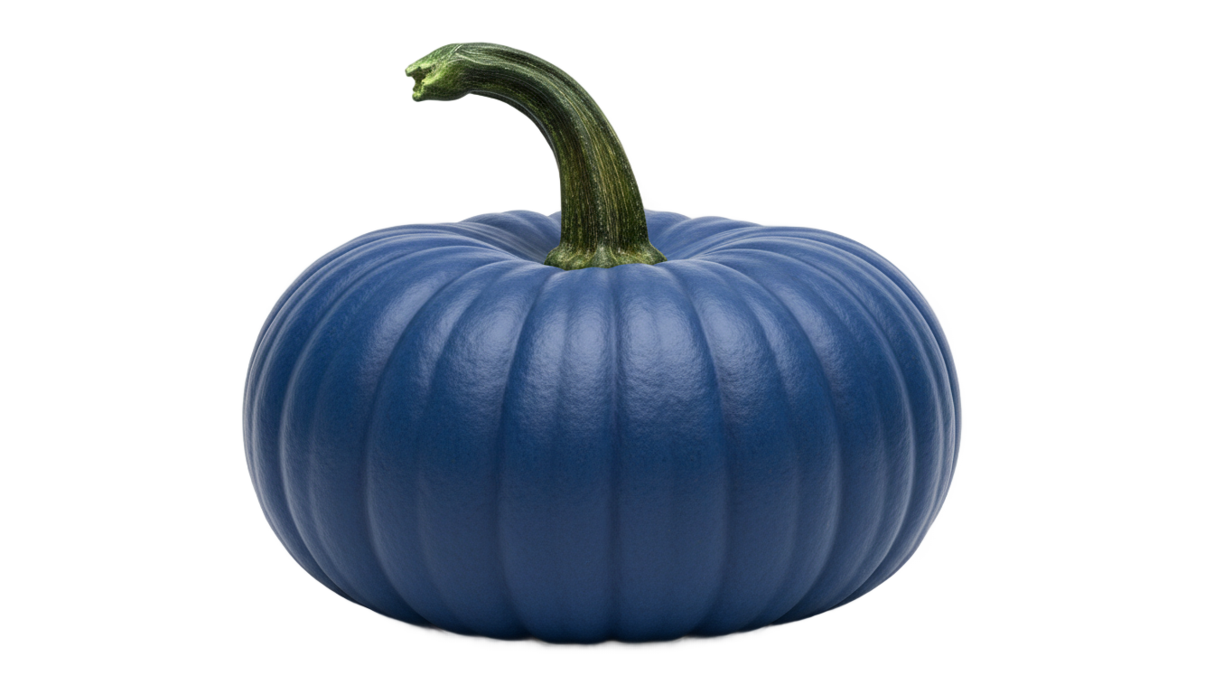 blue pumpkin png PNG transparent background