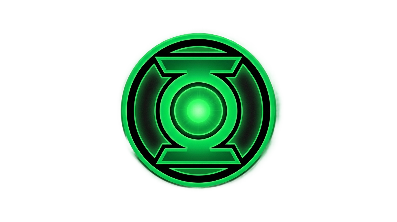 green lantern corps logo png PNG transparent background