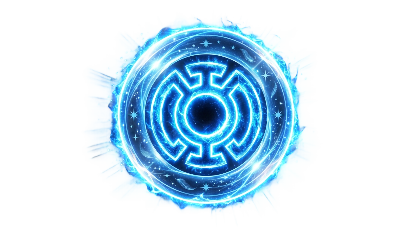 blue lantern logo png PNG transparent background