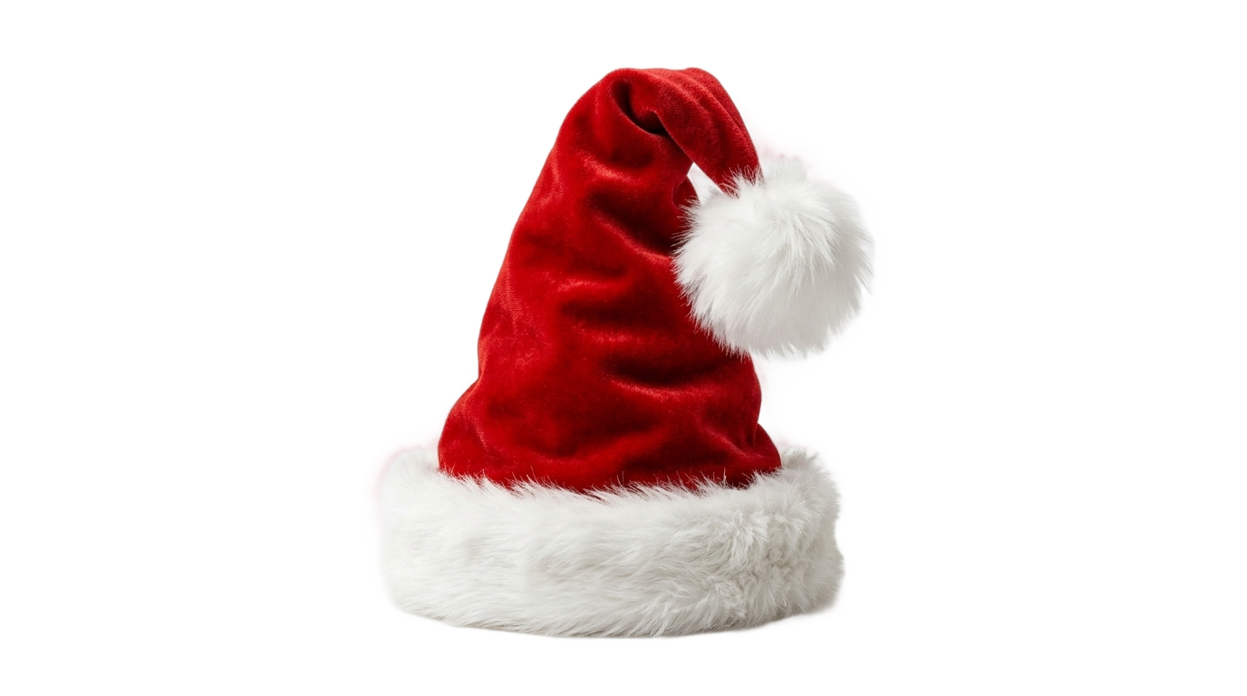 sombrero de santa claus png PNG transparent background