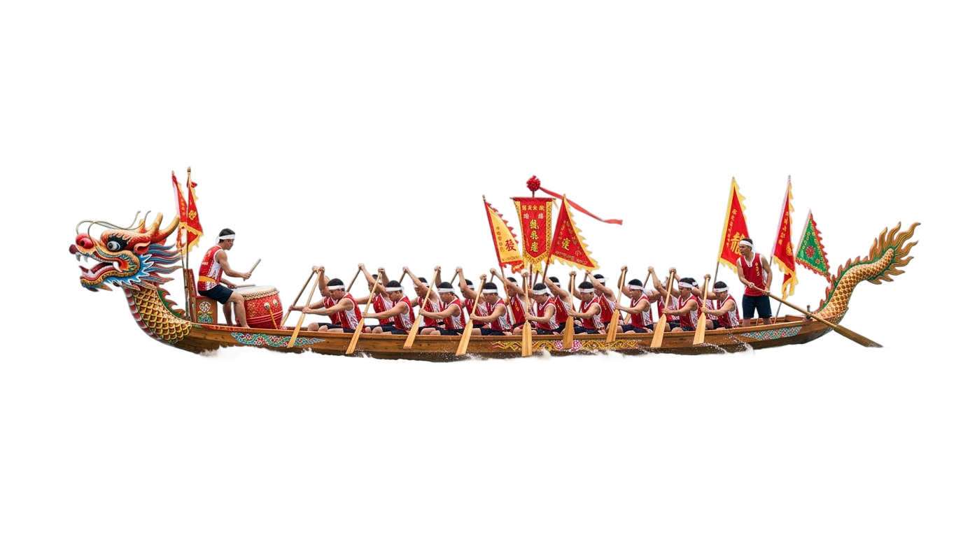 dragon boat festival png PNG transparent background