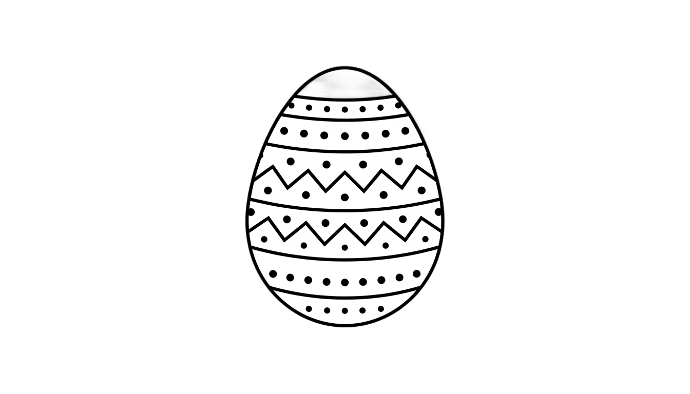 easter egg outline png PNG transparent background