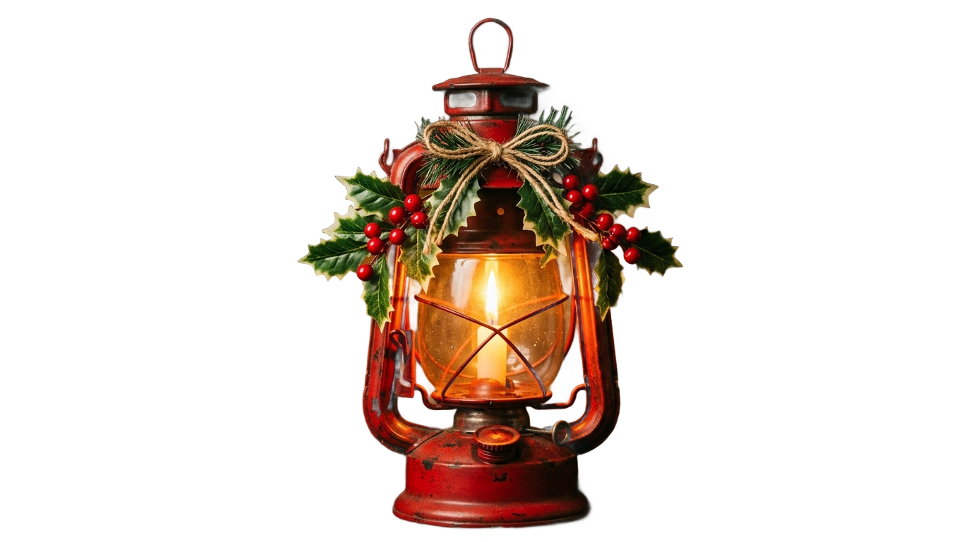 christmas lantern png PNG transparent background