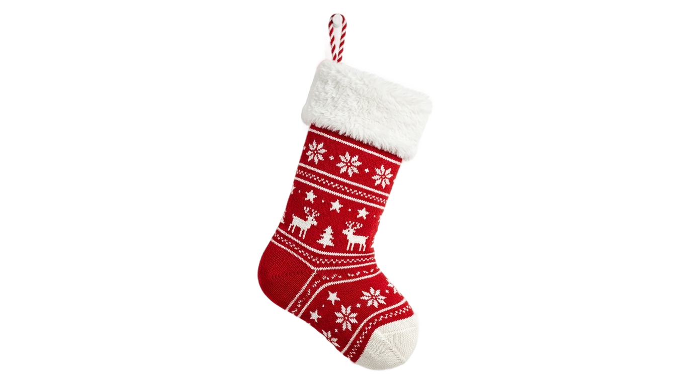 christmas stocking clipart png PNG transparent background