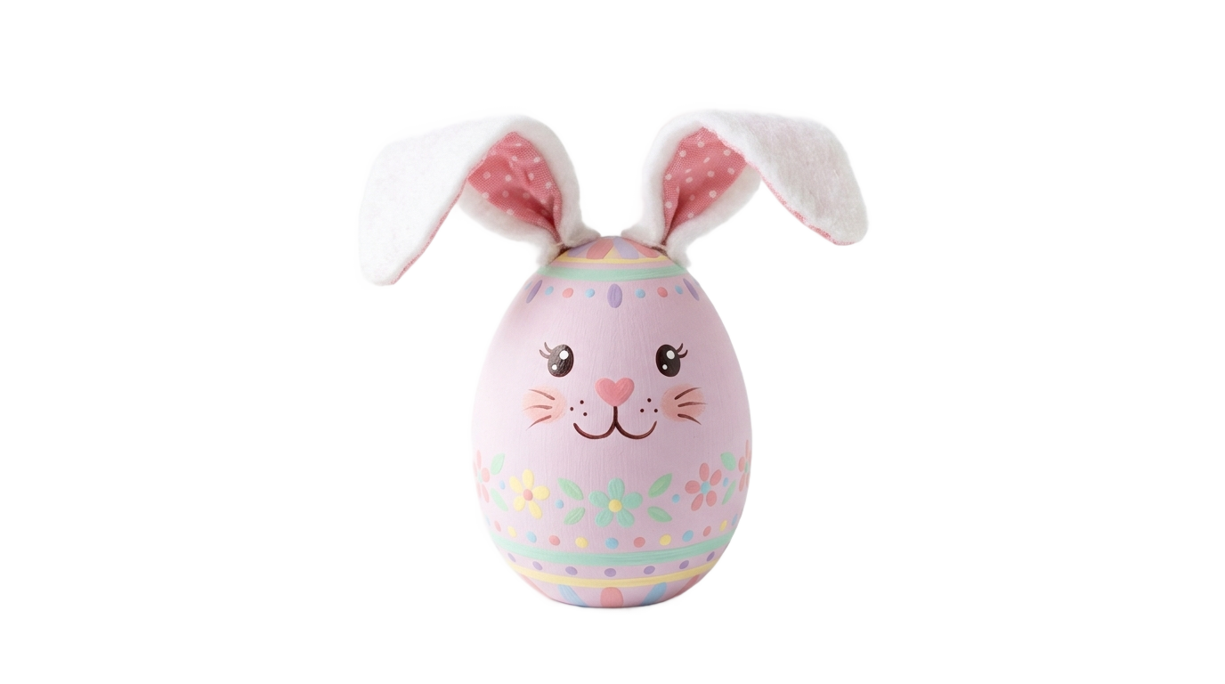 easter bunny egg png PNG transparent background