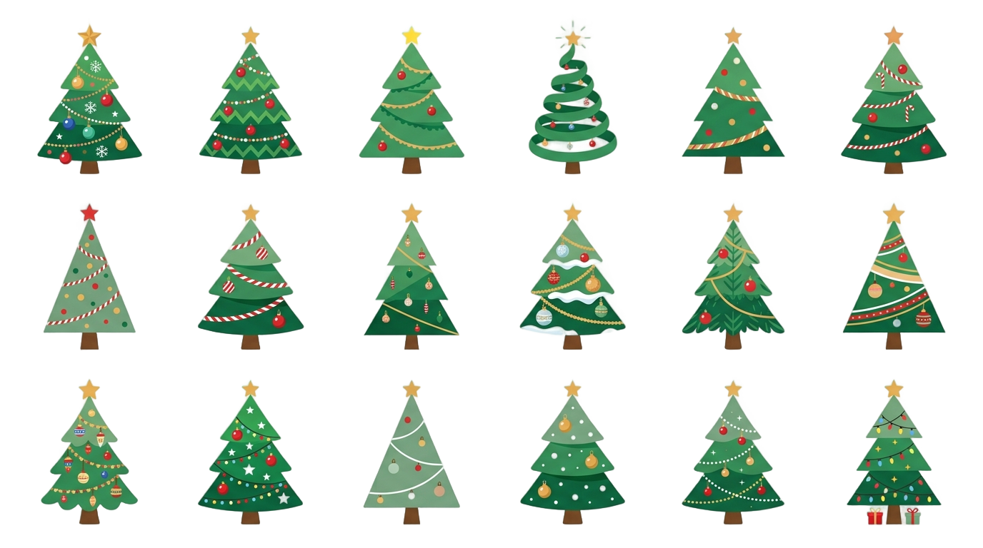 christmas tree icons png PNG transparent background