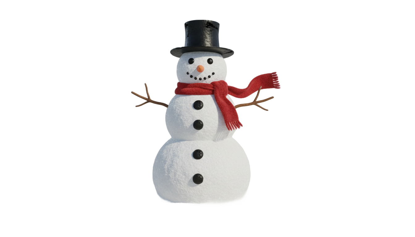 snowman emoji png PNG transparent background