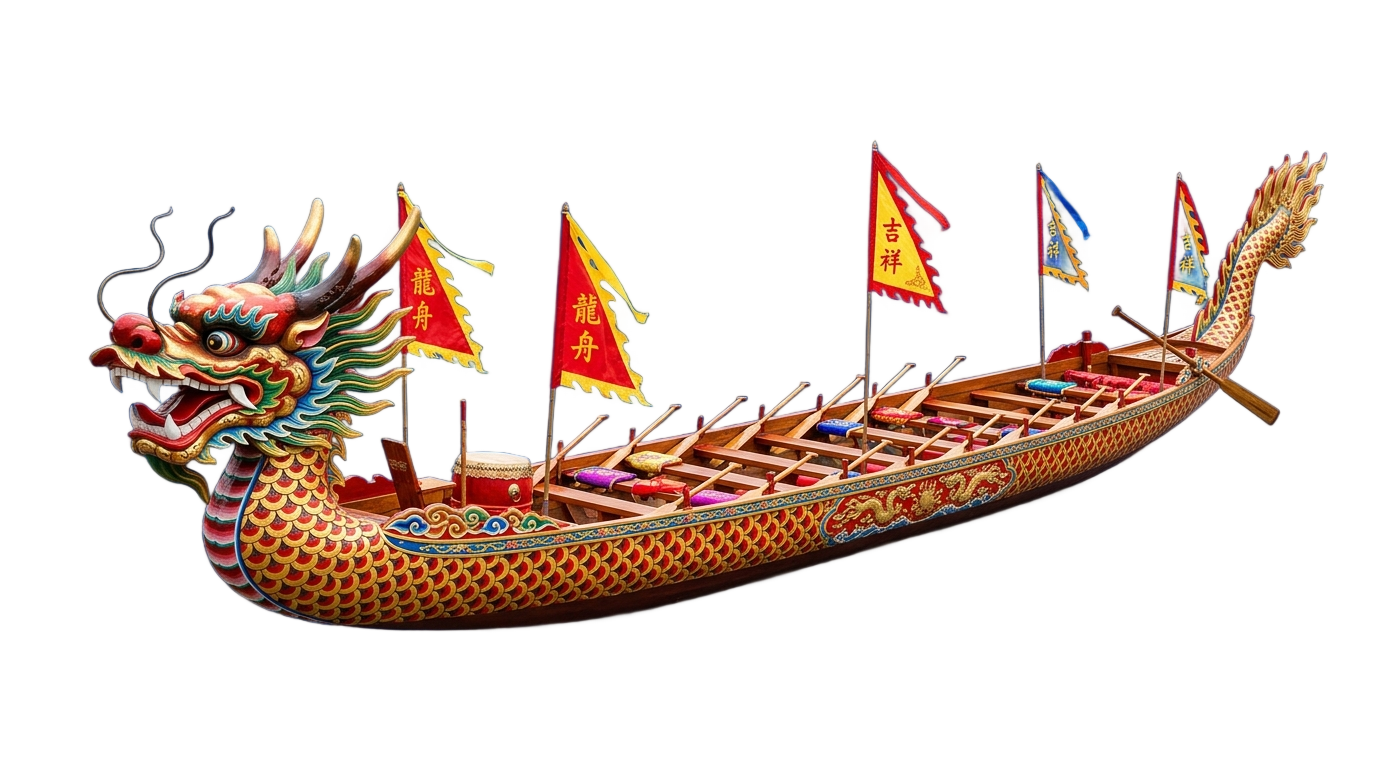 dragon boat png PNG transparent background