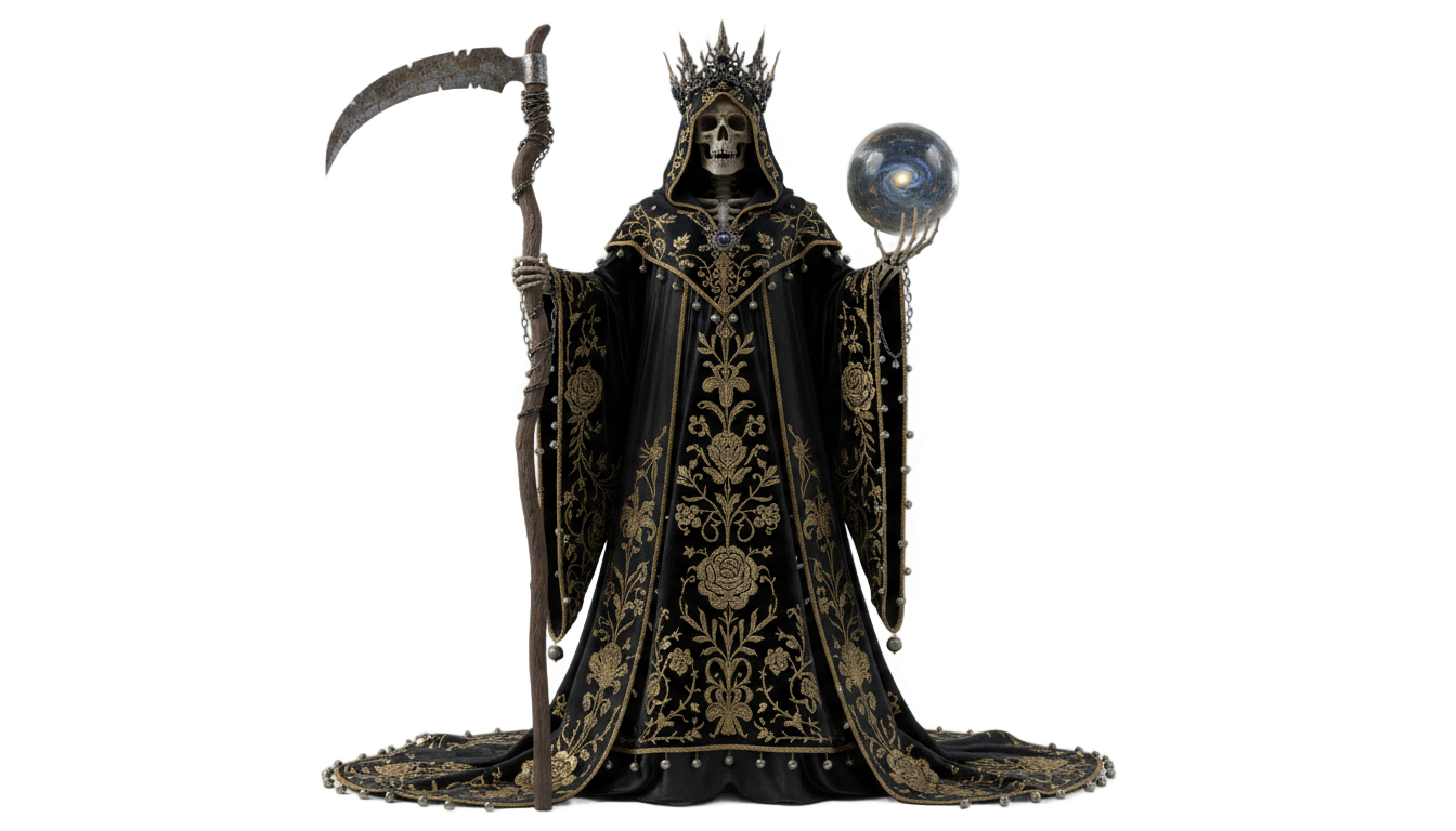 la santa muerte png PNG transparent background