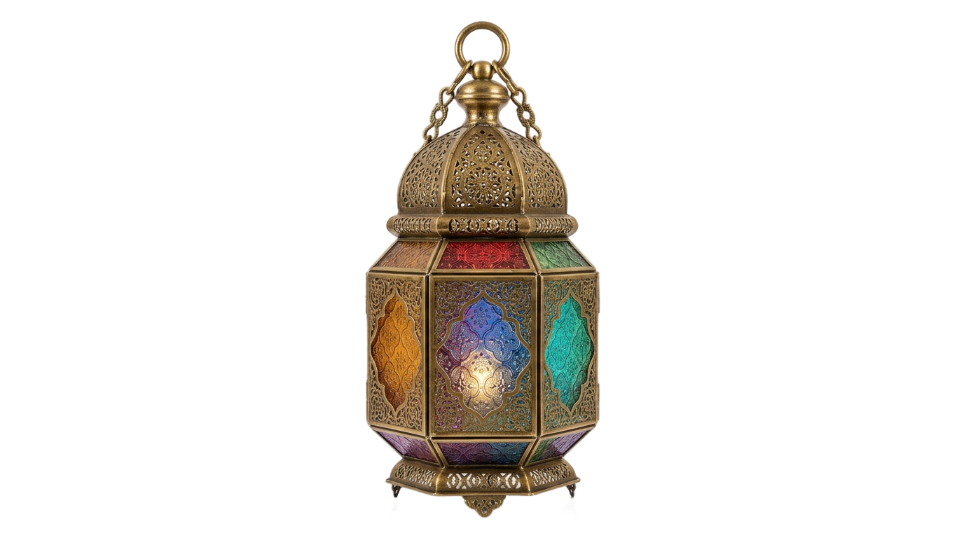 moroccan lantern png PNG transparent background