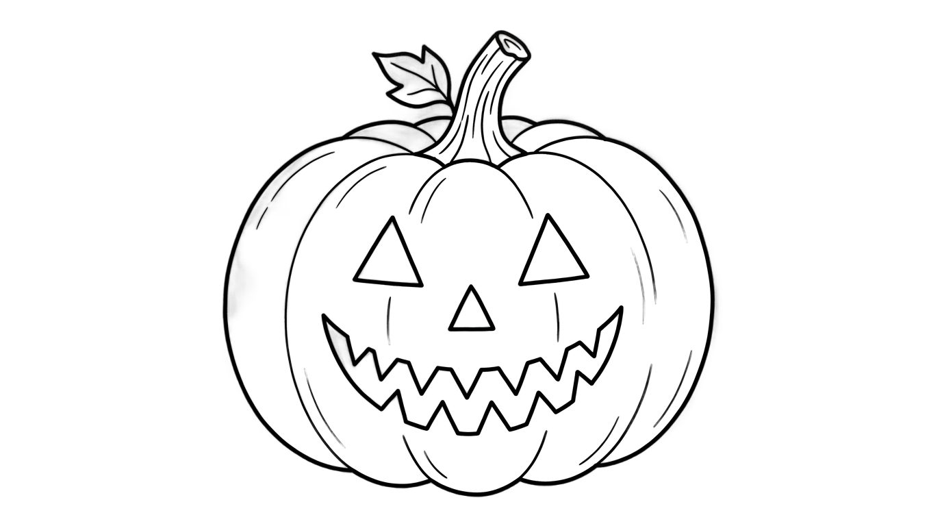 jack o lantern outline png PNG transparent background